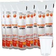 Copo Descartável PP 200ml Massimo Copo - Transparente - 1000 un