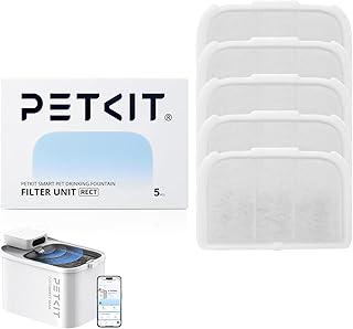Filtro Bebedouro Gato, PET~KIT Unidades de filtro atualizadas 5.0 Fonte Bebedouro Gatos Comedouros, Bebedouros e Acessórios para Gatos