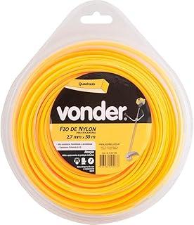 Vonder, Fio De Nylon, 2,7 Mm X 50 M, Quadrado.