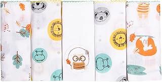 Papi Textil Fralda Bordados Karinho Estampada E Bordada 70Cm X 70Cm Contém 05 Un