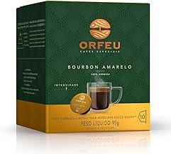 Orfeu Café Amarelo Bourbon 10 Cápsulas Compatível com Dolce Gusto®, 100% Arabica, Torra Média-Clara, 90g