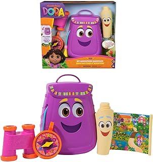 SUNNY, Dora Aventureira, Mochila com Mapa e Binóculo, Kit de Aventuras