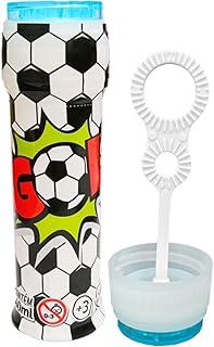 Conjunto 10 Brinquedos de Plástico Nacional para Mimos Lembrancinhas de Aniversário Kit Prendas e Sacolinha Surpresa Festas (Tubo Bolhas de Sabão Futebol)