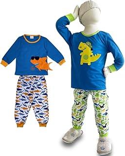 Kit pronto 2 Pijamas infantis Unissex Inverno Menino ou Menina 100% Algodão 1 Ao 10 Anos