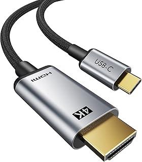 Cabo USB-C HDMI 4K 30Hz 1 Metro Thunderbolt 3 HDMI 4K