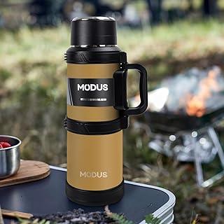 Garrafa Térmica 2.4 Litros Quente Frio Com Isolada Térmico Capacidade Viagem Garrafa De Agua (Areia)