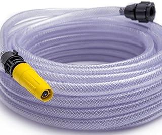 Mangueira Jet Line Cristal 10 m Para Jardim Ibirá com Esguicho Regulável e Engate Rápido 3/4 e 3/8