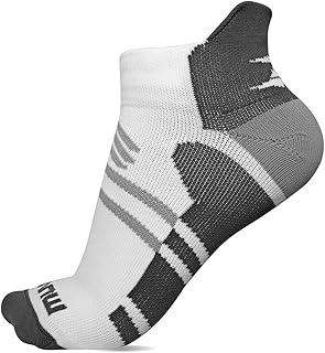 Muvin Meia de Compressão Cano Curto Arrow – Boa Respirabilidade – Protege Contra Bolhas – Unissex – Corrida – Caminhada – Ciclismo – Exercícios – Fitness – Esportes – Treinamento