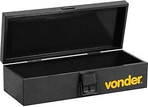 Vonder, Caixa Metálica Para Ferramentas, Tipo Baú, Sem Bandeja, 40,0 Cm X 16,0 Cm X 11,0 Cm.