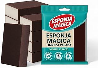Esponja de Limpeza Pesada Tira Manchas Multiuso Ideal para Cozinha Kit com 10 Peças (10)