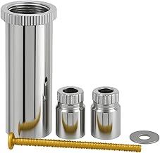 Prolongador de Registro Padrão Deca 16 Estrias com Pistão Material Premium Instalações de Registros Duchas e Lavatórios