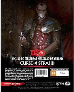 Galaápgos, Dungeons & Dragons - Escudo do Mestre: A Maldição de Strahd - Edição em Português, Acessório de RPG