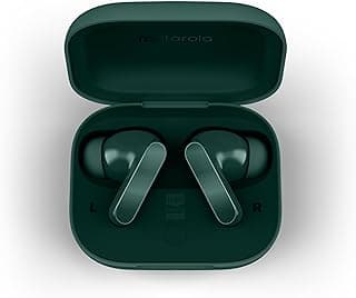 Fone de ouvido Sem Fio Bluetooth Motorola Moto Buds Bass Cancelamento de Ruído Ativo, Som espacial e até 43h de bateria - Verde