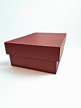 Caixa Organizadora em MDF com Tampa, Retangular,30x20x12cm, Estilo Moderno, para Organização