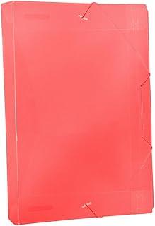 Pasta Polipropileno Economico Lombo 40Mm, Dac, Pasta Polipropileno Economico Lombo 40Mm 504Pp-Vm, Vermelho, 504Pp-Vm