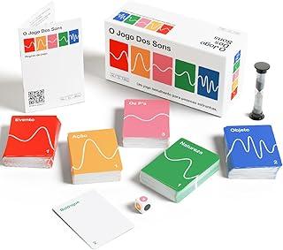 Galápagos,O Jogo dos Sons,Jogo de Cartas Para Galera, Idade +14,Partidas de até 30 min.