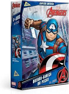 Toyster - Quebra-cabeça: Os Vingadores: Capitão América - 60 peças - Marvel - JAK