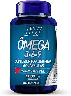 Ômega 3-6-9 (Prímula, linhaça e borragem) 1450mg 60 cápsulas, Nutrends