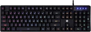 TECLADO USB GAMER MEMBRANA K300 LED PRETO
