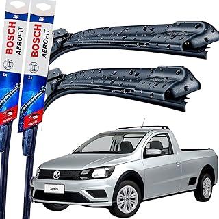 Palheta Limpador Parabrisa Bosch Aerofit Par de Palheta Limpadora Dianteiro Original Saveiro VI/VII (9) 2014 á→ 2024