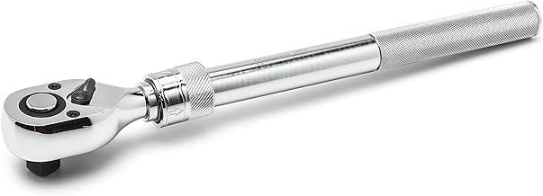 Crescent Catraca extensível em lágrima extensível de liberação rápida de 1,2 cm Drive 72 Tooth 12" - 47-1/2" - CRW12EXT, preta