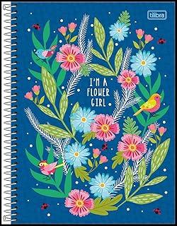 Caderno de 10 Matérias Capa Dura, Pacote com 4 Cadernos, Charme, Estampas Sortidas, 160 Folhas, Tilibra, Modelo 30.217-1