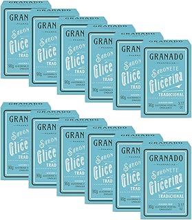 Granado Sabonete Glicerina, Natural, 90g, 12 unidades
