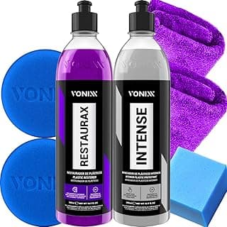 Kit Produto Para o Painel Plástico Interno e Externo Intense Restaurax Vonixx com 14.51% de desconto por R$ 85,38 na amazon