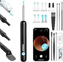 Removedor de Cera de Ouvido BEBIRD R1 com Câmera 1080P, 6 LEDs, 5 Pontas de Substituição, Conexão WiFi