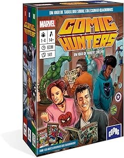 Copag, Marvel Comic Hunters - Jogo de Tabuleiro, 141 Cartas com 33.08% de desconto por R$ 133,84 na amazon