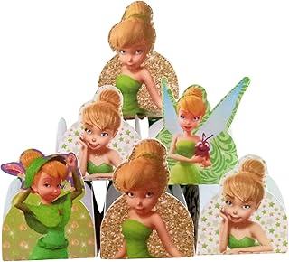 Forminhas para Doces Tema Sininho — Decoração de Festa Infantil, Lembrancinha, Mesa de Doces Personalizada — Kit com 50 unidades