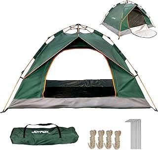 Barraca Camping para 3 4 Pessoas À Prova D'água Dois Andares com 2 Portas, Tenda de Acampamento Pop-up Instantânea Barraca de cúpula, Barraca de Família à Prova D'água