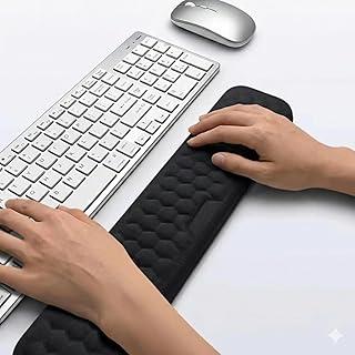 Suporte Ergonômico Pulso, Espuma de Mémoria, Confortável, Grande, Antiderrapante, Confortável, Estável com Base Antiderrapante