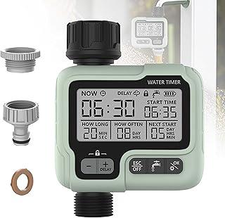 LED Controlador de Irrigação Automático Para Economia de Agua Em Jardins Domésticos, Verde