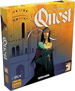 Galápagos, Quest, Jogo de Cartas para Amigos, 4 a 10 jogadores, 14 minutos por partida com 11.41% de desconto por R$ 141,74 na amazon