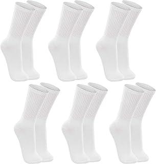 Kit 6 Pares Meia Lupo Sport Cano Alto Longo Punho Canelado Algodão Masculino Adulto