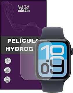 Película para Apple Watch SE 3 - Hydrogel HD BlessShield (Kit 3 Unidades) (HD Tradicional, SE 3-40mm)