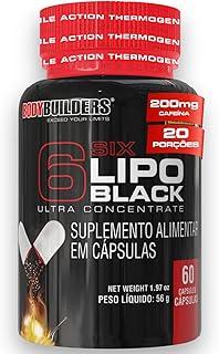 Six Lipo 60 Cápsulas - Bodybuilders