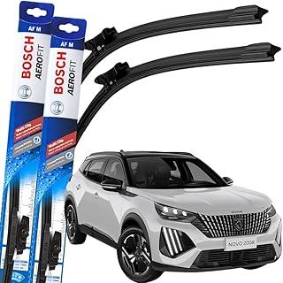 Par Palheta Limpador Parabrisa Original Bosch Multiclip Novo Peugeot 2008-2023 à 2025