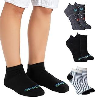 Kit 3 Pares Meia INFANTIL Sapatilha Confortável Respirável Selene Meninos