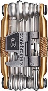 Crankbrothers Multiferramentas Multi-10, 19 peças, prata/dourado