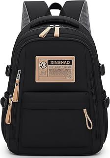Mochila Masculina Feminina Notebook Viagem Trabalho Escola Escolar Preta Grande Impermeável Reforçada Resistente Passeio Casual