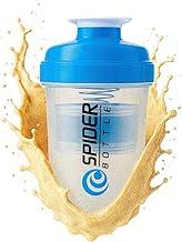 Coqueteleira Shaker 500 mL Premium com Mola Inox Mistura Perfeita, Livre de BPA, Tampa Hermética, Design Antivazamento para Whey, Pré-Treino e Suplementos. (Azul)