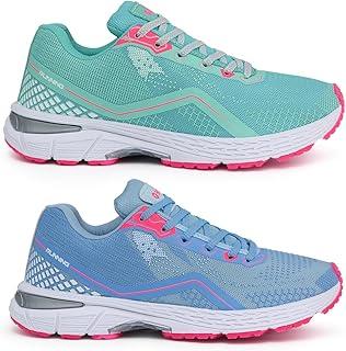 Kit 2 Pares Tenis Academia Feminino Olymp Gel Para Esporte Macio Original T-Shoes