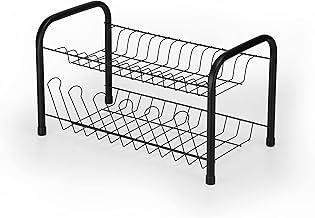 Escorredor de Louças Berço Arthi | Design Inovador | Aço Super-resistente | Organização em Andares | Capacidade Ampla | Porta Copos Integrado | Praticidade e Otimização de Espaço