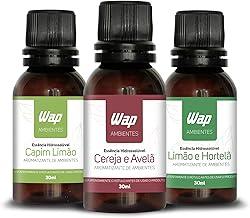 WAP Kit de Essência Hidrossolúvel para Umidificador, Difusor e Climatizador 30ml