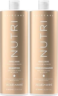 Jacque Janine Kit Shampoo 800Ml E Condicionador 750Ml Nutri