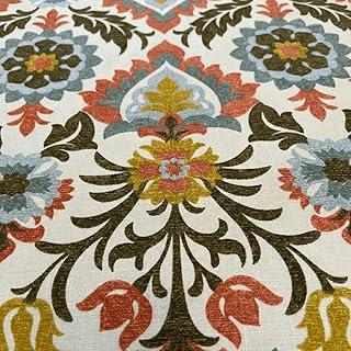 Tecido Verona Estampado, 1,50m de Largura, 60% Algodão 40% Poliéster, Venda por Metro (Flores)