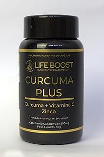 Cúrcuma Plus Life Boost | 99% Curcuminoides com Alta Absorção | Alívio Natural para Dores e Inflamações
