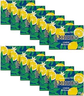 Phebo Sabonete, Limão Siciliano, 100g, 12 unidades com 17.8% de desconto por R$ 64,99 na amazon